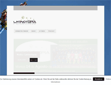Tablet Screenshot of latinotopia.net